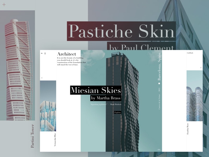 Triple Panel Reveal Slideshow